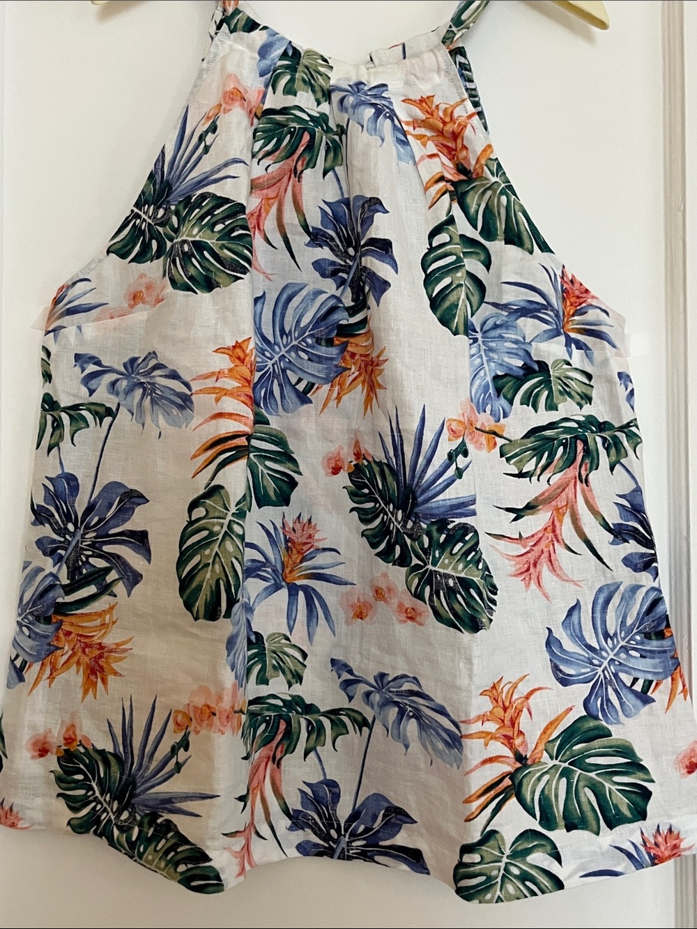 Tommy Bahama  Tropical Print One-Piece Halter top -XL